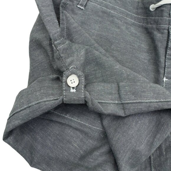 Nike 6.0 Organic Cotton/Linen Blend Tie Front Shorts Women's Size M (7-9) - Picture 6 of 9